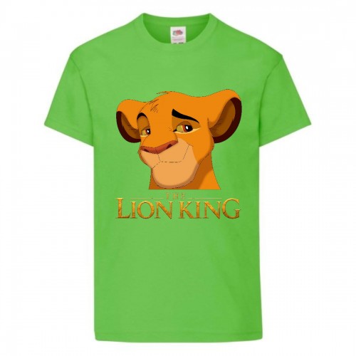 Футболка детская Король Лев (Lion King) светло-зеленая (LK-simba-green) 164 см Футболка детская Король Лев (Lion King) светло-зеленая (LK-simba-green) 164 см