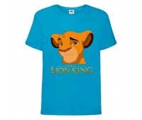 Футболка детская Король Лев (Lion King) голубая (LK-simba-blue) 104 см Футболка детская Король Лев (Lion King) голубая (LK-simba-blue) 104 см