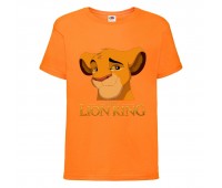 Футболка детская Король Лев (Lion King) оранжевая (LK-simba-orange) 104 см Футболка детская Король Лев (Lion King) оранжевая (LK-simba-orange) 104 см
