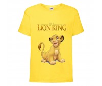 Футболка детская Король Лев (Lion King) желтая (LK-simba-2-yellow) 164 см Футболка детская Король Лев (Lion King) желтая (LK-simba-2-yellow) 164 см