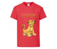 Футболка детская Король Лев (Lion King) красная (LK-simba-2-red) 164 см Футболка детская Король Лев (Lion King) красная (LK-simba-2-red) 164 см