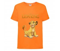Футболка детская Король Лев (Lion King) оранжевая (LK-simba-2-orange) 104 см Футболка детская Король Лев (Lion King) оранжевая (LK-simba-2-orange) 104 см