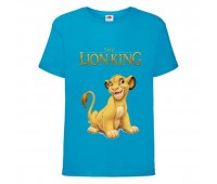 Футболка детская Король Лев (Lion King) голубая (LK-simba-2-blue) 104 см Футболка детская Король Лев (Lion King) голубая (LK-simba-2-blue) 104 см