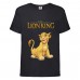 Футболка детская Король Лев  (Lion King)  черная (LK-simba-2-black) 140 см