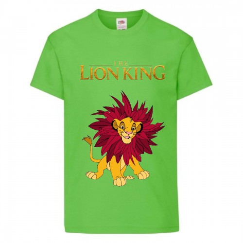 Футболка детская Король Лев (Lion King) светло-зеленая (LK-simba-3-green) 152 см Футболка детская Король Лев (Lion King) светло-зеленая (LK-simba-3-green) 152 см