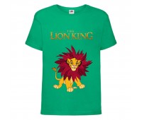 Футболка детская Король Лев (Lion King) зеленая (LK-simba-3-green) 104 см Футболка детская Король Лев (Lion King) зеленая (LK-simba-3-green) 104 см