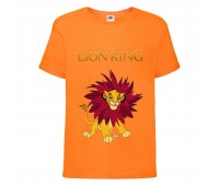 Футболка детская Король Лев (Lion King) оранжевая (LK-simba-3-orange) 104 см Футболка детская Король Лев (Lion King) оранжевая (LK-simba-3-orange) 104 см