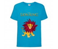 Футболка детская Король Лев (Lion King) голубая (LK-simba-3-blue) 104 см Футболка детская Король Лев (Lion King) голубая (LK-simba-3-blue) 104 см