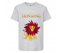 Футболка детская Король Лев (Lion King) серая (LK-simba-3-gray) 104 см Футболка детская Король Лев (Lion King) серая (LK-simba-3-gray) 104 см