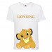 Футболка детская Король Лев (Lion King) белая (LK-simba-4-white) 164 см Футболка детская Король Лев (Lion King) белая (LK-simba-4-white) 164 см