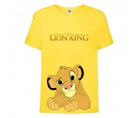 Футболка детская Король Лев (Lion King) желтая (LK-simba-4-yellow) 164 см Футболка детская Король Лев (Lion King) желтая (LK-simba-4-yellow) 164 см