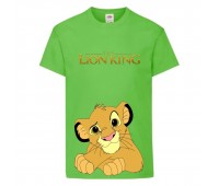 Футболка детская Король Лев (Lion King) светло-зеленая (LK-simba-4-green) 140 см Футболка детская Король Лев (Lion King) светло-зеленая (LK-simba-4-green) 140 см