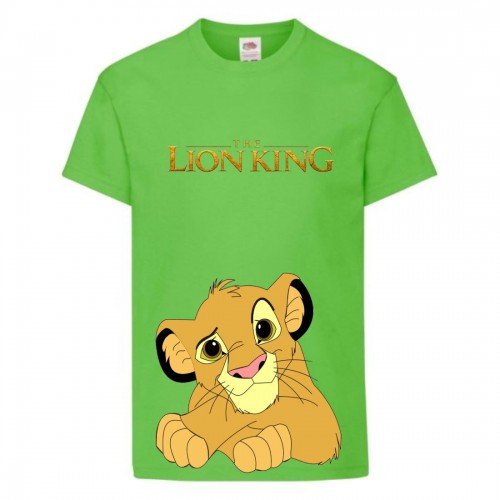 Футболка детская Король Лев (Lion King) светло-зеленая (LK-simba-4-green) 140 см Футболка детская Король Лев (Lion King) светло-зеленая (LK-simba-4-green) 140 см
