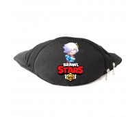 Сумка Бананка на пояс Бравл Старс Brawl Stars Колетт  (BS-Collet) Cappuccino Toys черная