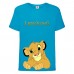 Футболка детская Король Лев  (Lion King)  голубая  (LK-simba-4-blue) 104 см