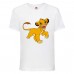 Футболка детская Король Лев (Lion King) белая (LK-simba-5-white) 164 см Футболка детская Король Лев (Lion King) белая (LK-simba-5-white) 164 см