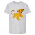 Футболка детская Король Лев (Lion King) серая (LK-simba-5-gray) 164 см Футболка детская Король Лев (Lion King) серая (LK-simba-5-gray) 164 см