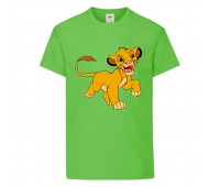 Футболка детская Король Лев (Lion King) светло-зеленая (LK-simba-5-green) 116 см Футболка детская Король Лев (Lion King) светло-зеленая (LK-simba-5-green) 116 см
