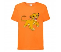 Футболка детская Король Лев (Lion King) оранжевая (LK-simba-5-orange) 104 см Футболка детская Король Лев (Lion King) оранжевая (LK-simba-5-orange) 104 см