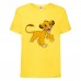 Футболка детская Король Лев  (Lion King)  желтая (LK-simba-5-yellow) 152 см