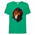 Футболка детская Король Лев  (Lion King) зеленая (LK-shram-green) 104 см