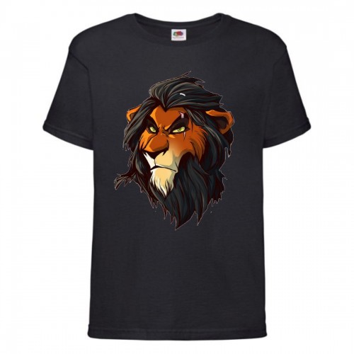 Футболка детская Король Лев (Lion King) черная (LK-shram-black) 104 см Футболка детская Король Лев (Lion King) черная (LK-shram-black) 104 см