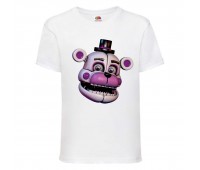 Футболка детская Аниматроник 05 (Animatronik ANI wh 05) белая 140 см