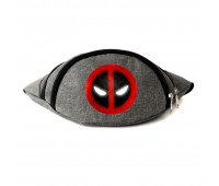 Сумка Бананка на пояс Дедпул Марвел Deadpool  (Marvel-D) Cappuccino Toys серая