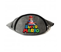 Сумка Бананка на пояс Супер братья Марио Mario (OB-SM-02) Cappuccino Toys серая