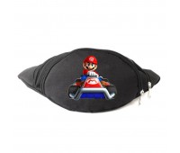 Сумка Бананка на пояс Супер братья Марио Mario (OB-SM-01) Cappuccino Toys черная