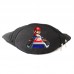 Сумка Бананка на пояс Супер братья Марио Mario (OB-SM-01) Cappuccino Toys черная