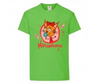 Футболка детская Три Кота 6 (Three Cats 6 TC lgrn 6) светлозеленая 104 см