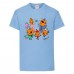Футболка детская Три Кота 01 (Three Cats 01 TC lblu 01) голубая 104 см