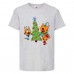 Футболка детская Три Кота 2 (Three Cats 2 TC gr 2) серая 104 см