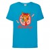 Футболка детская Три Кота 6 (Three Cats 6 TC blu 6) синяя 98 см