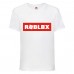 Футболка детская Роблокс (Roblox-01) белая 116 см