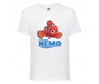 Футболка детская Немо  (Nemo) белая (NEMO-001-white) 104 см