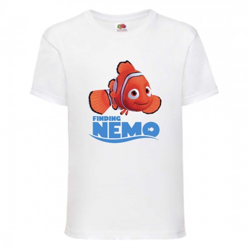 Футболка детская Немо (Nemo) белая (NEMO-001-white) 128 см Футболка детская Немо (Nemo) белая (NEMO-001-white) 128 см