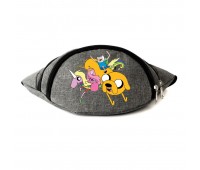 Сумка Бананка на пояс Время приключений Adventure Times  (AT-01) Cappuccino Toys серая
