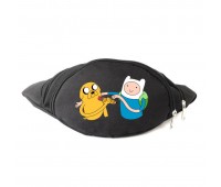 Сумка Бананка на пояс Время приключений Adventure Times  (AT-06) Cappuccino Toys черная