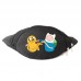 Сумка Бананка на пояс Время приключений Adventure Times  (AT-06) Cappuccino Toys черная