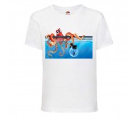 Футболка детская Немо  (Nemo) белая (NEMO-004-white) 104 см