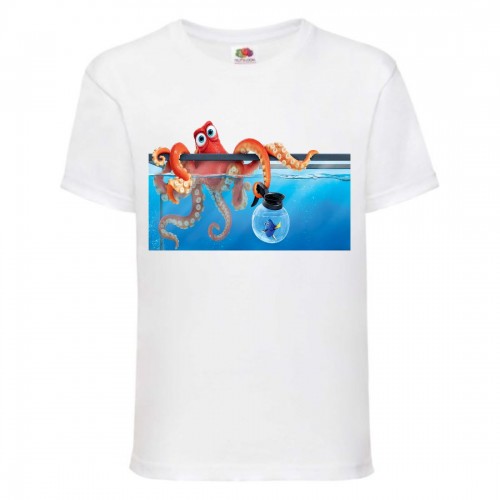 Футболка детская Немо (Nemo) белая (NEMO-004-white) 104 см Футболка детская Немо (Nemo) белая (NEMO-004-white) 104 см