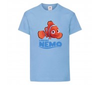 Футболка детская Немо  (Nemo) светло-голубая (NEMO-001-blue) 104 см