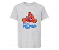 Футболка детская Немо  (Nemo) серая (NEMO-001-gray) 104 см