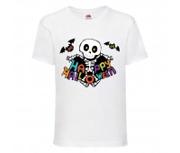 Футболка детская Хэллоуин (Halloween) белая (halloween-03-white) 104 см Футболка детская Хэллоуин (Halloween) белая (halloween-03-white) 104 см