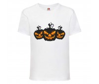 Футболка детская Хэллоуин (Halloween) белая (halloween-014-white) 164 см Футболка детская Хэллоуин (Halloween) белая (halloween-014-white) 164 см