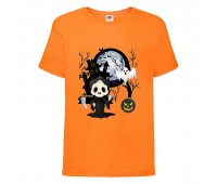 Футболка детская Хэллоуин (Halloween) оранжевая (halloween-01-orange) 164 см Футболка детская Хэллоуин (Halloween) оранжевая (halloween-01-orange) 164 см