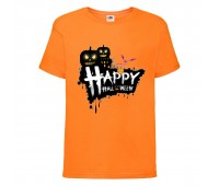 Футболка детская Хэллоуин (Halloween) оранжевая (halloween-05-orange) 164 см Футболка детская Хэллоуин (Halloween) оранжевая (halloween-05-orange) 164 см