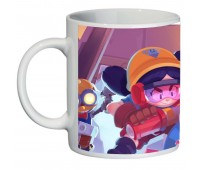 Кружка Бравл Старс Brawl Stars SuperCup (чашка-SC-BS03)